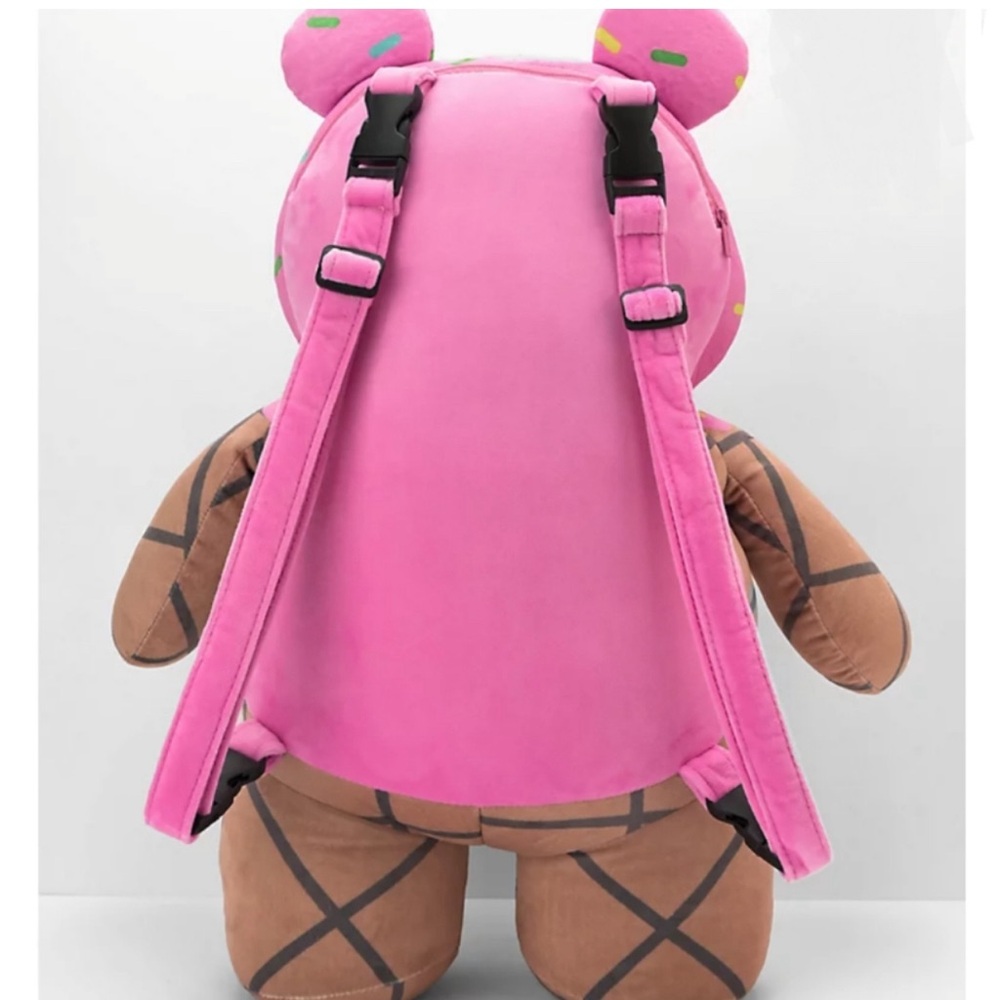 spray ground teddy bear backpack ice cream theme never worn perfect condition